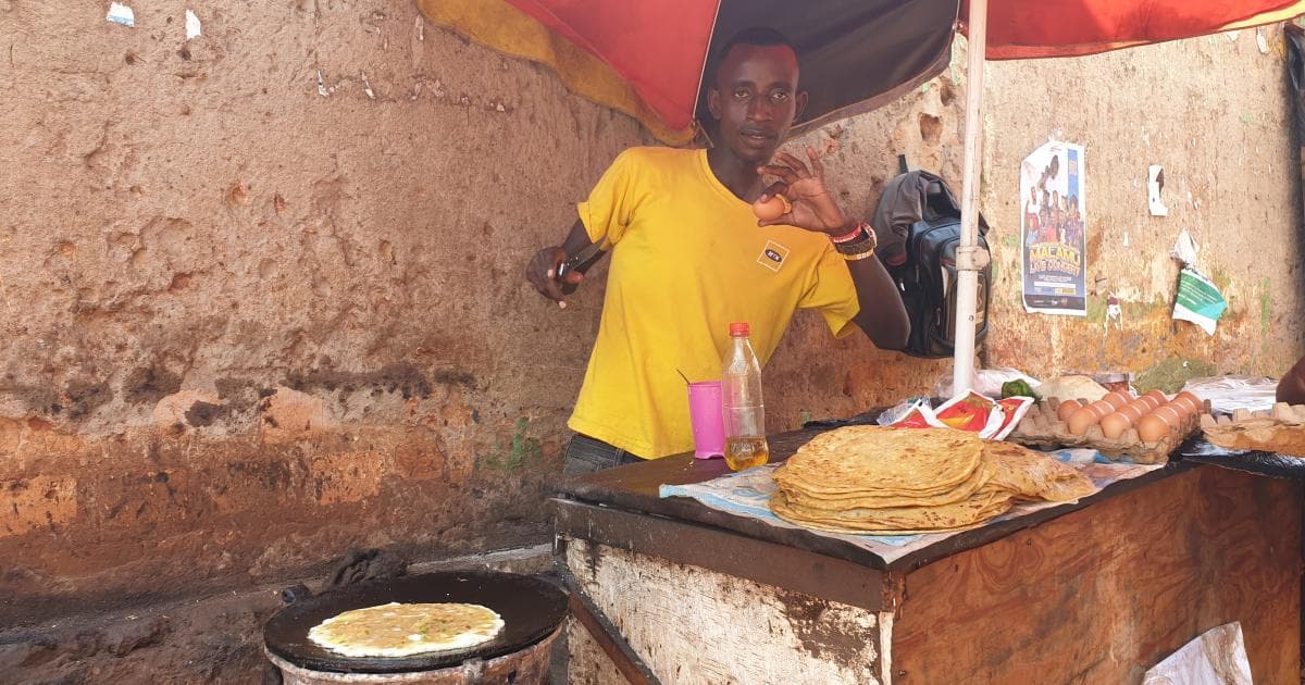 El cocinero de Rolex más majo de Masindi