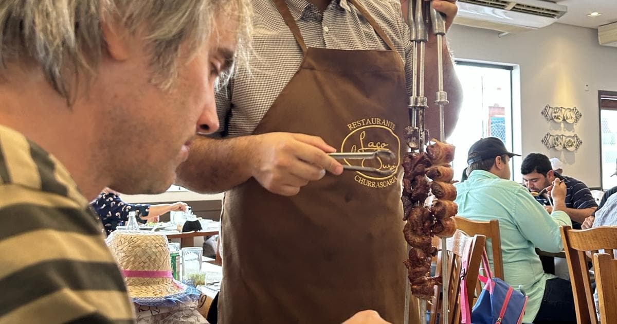 Rodizio en el Laço de Ouro de Corumbá